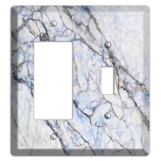 Geyser Marble Rocker / Toggle Wallplate