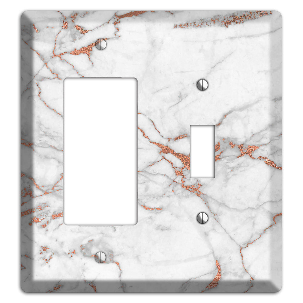 Copperfield Copper Rocker / Toggle Wallplate