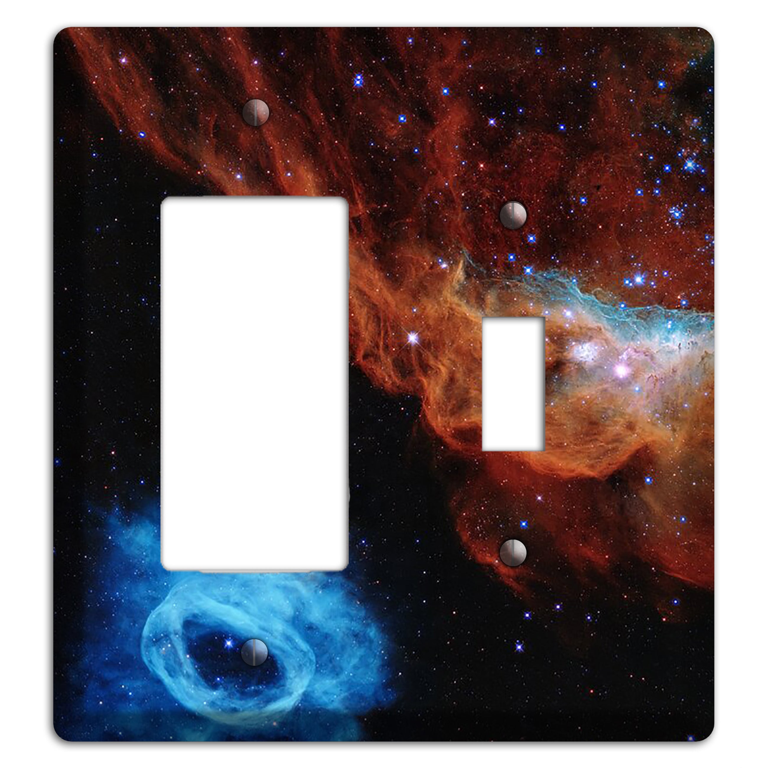 Tapestry of Blazing Starbirth Rocker / Toggle Wallplate