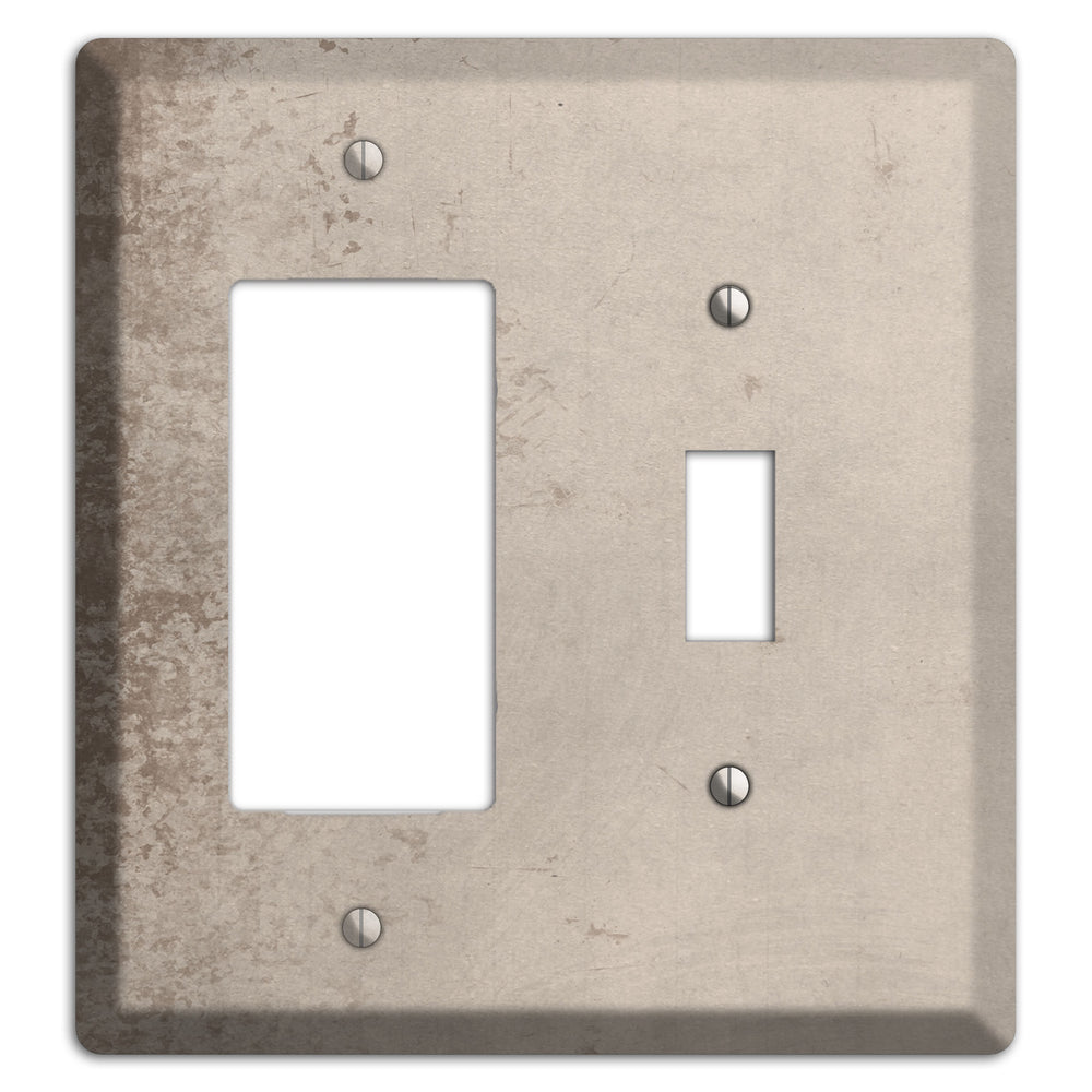 Sisal Vintage Grunge Rocker / Toggle Wallplate