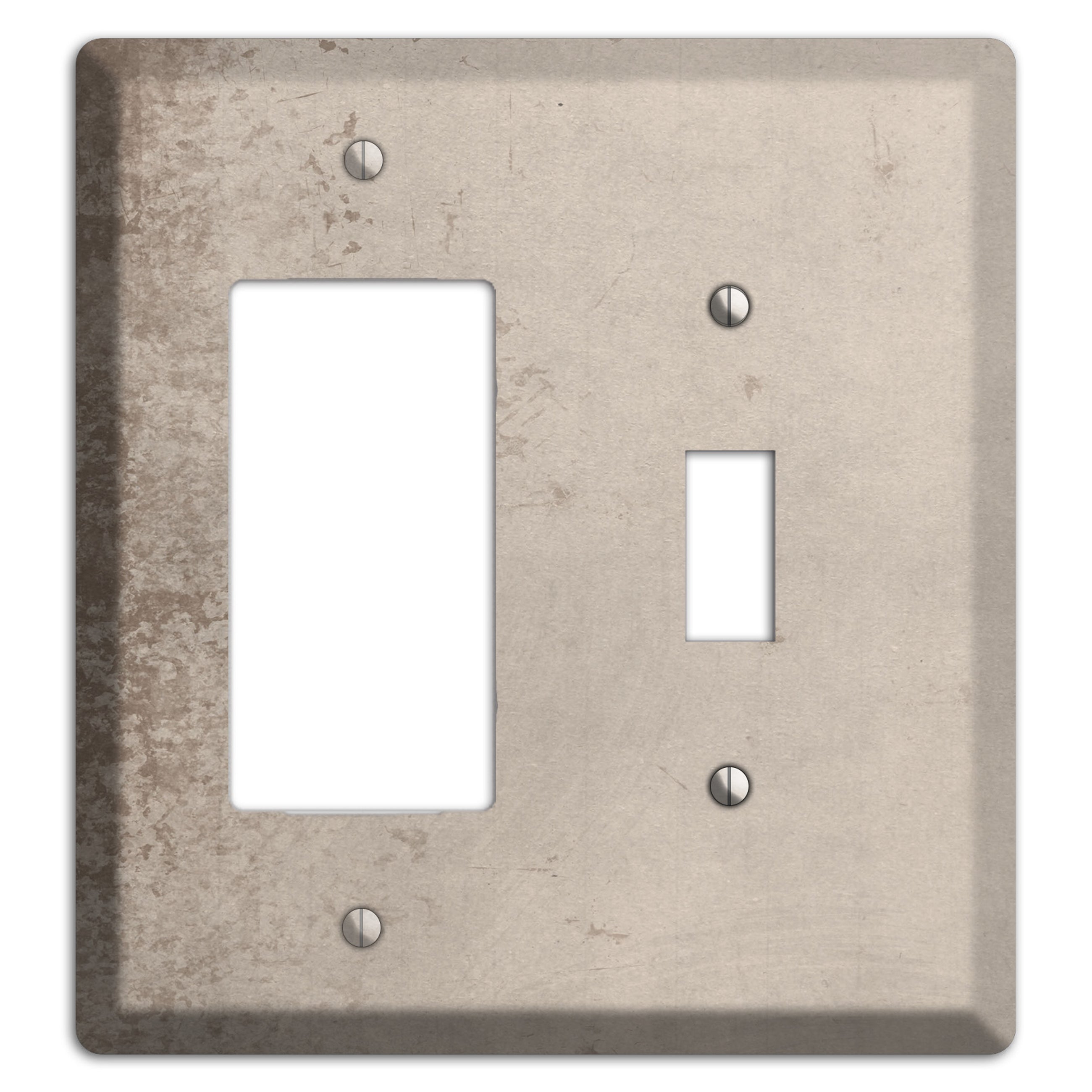 Sisal Vintage Grunge Rocker / Toggle Wallplate
