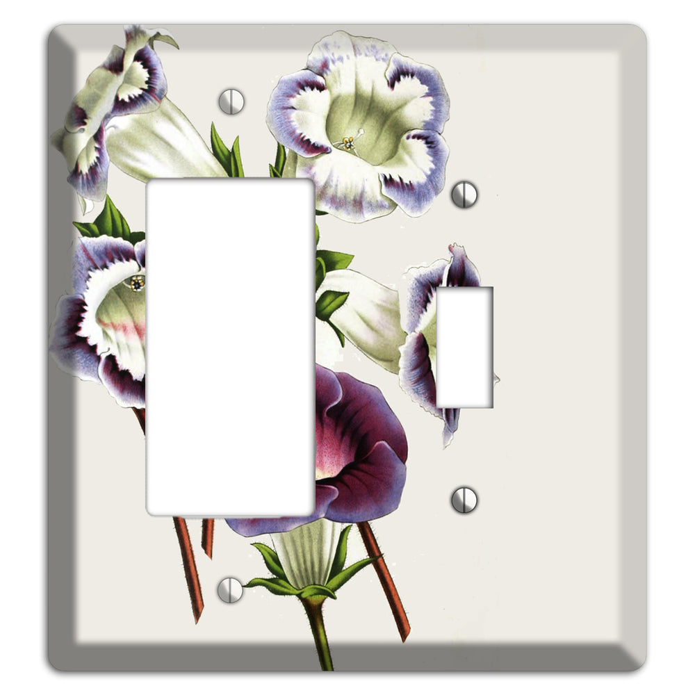 Gloxinas Rocker / Toggle Wallplate