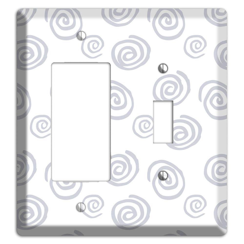 Abstract 11 Rocker / Toggle Wallplate
