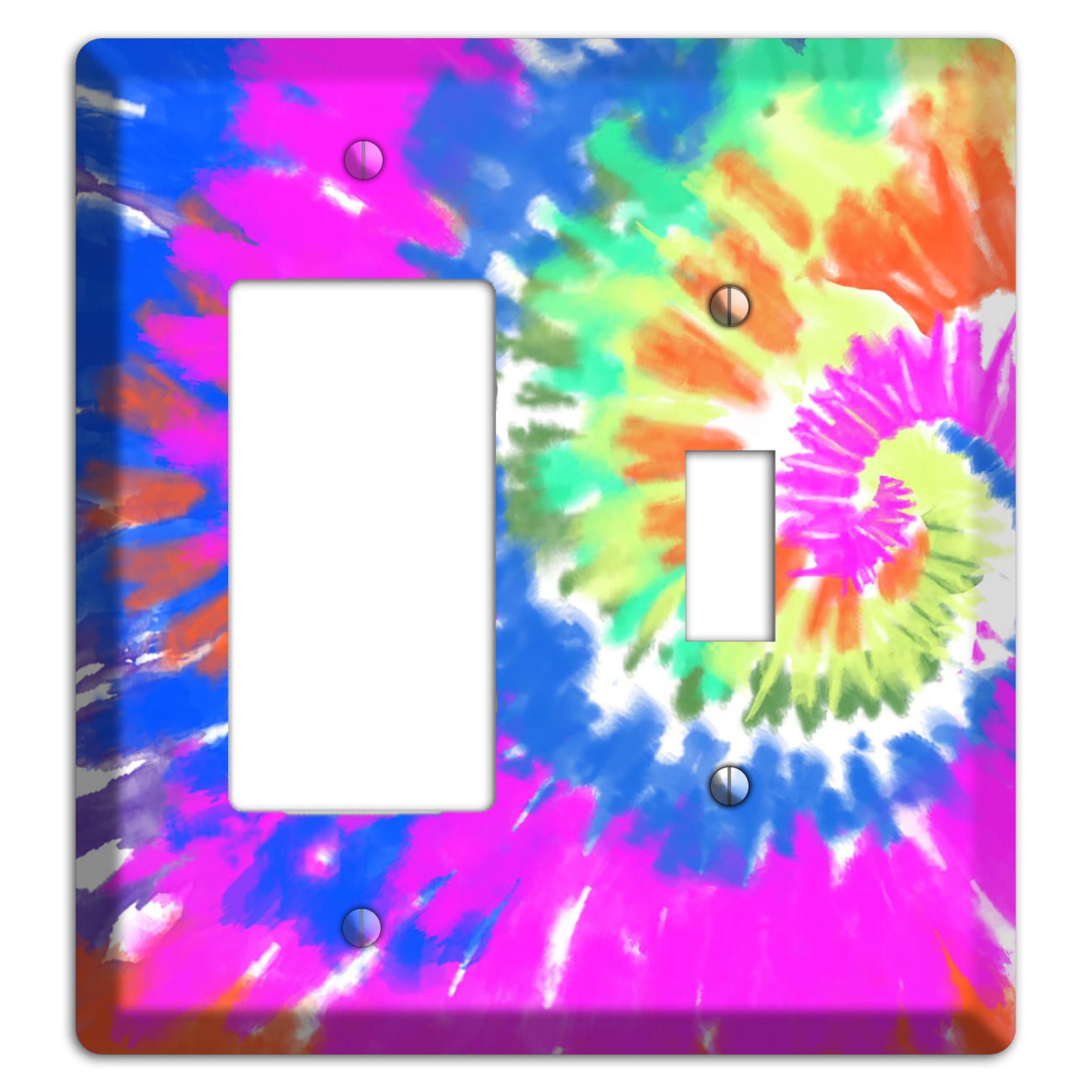Tie Die Rocker / Toggle Wallplate