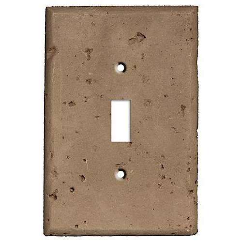 Cocoa Stone Switchplate Covers - Wallplatesonline.com