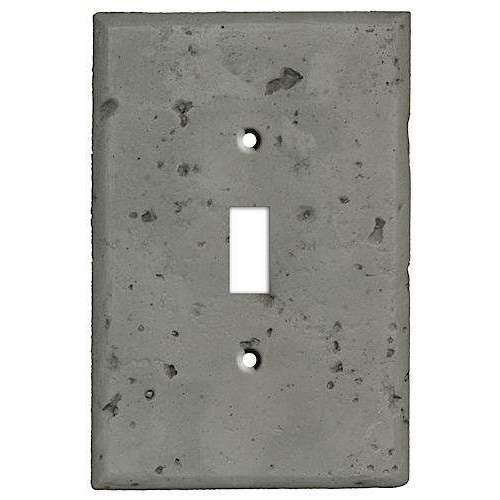 Gray Stone Switchplate Covers - Wallplatesonline.com