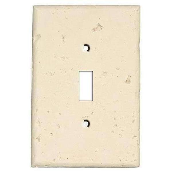 Bone Stone Switchplate Covers