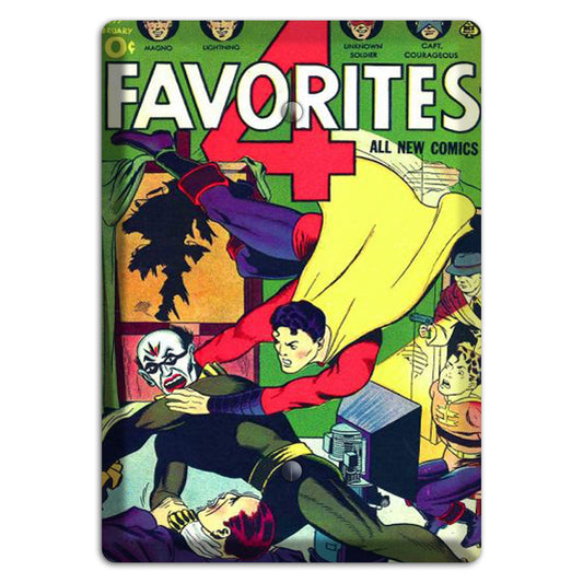 Favorites 4 Vintage Comics Blank Wallplate