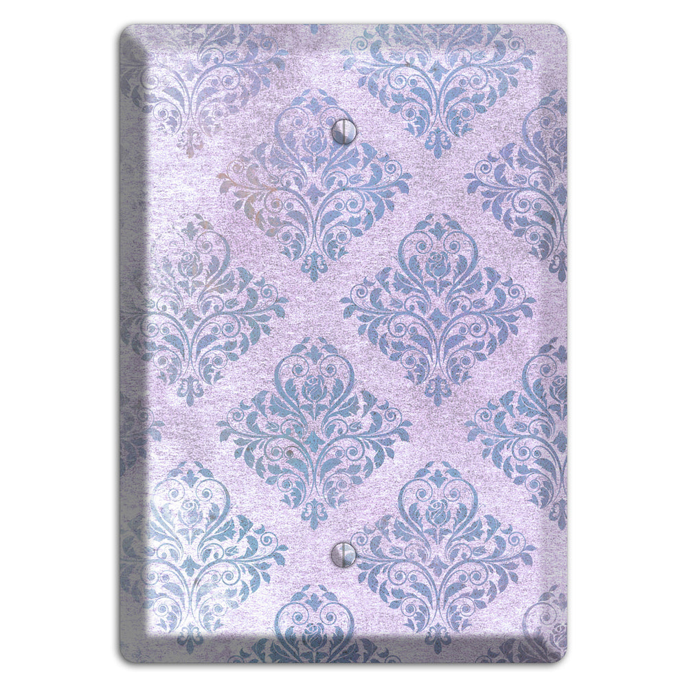 Logan Whimsical Damask Blank Wallplate