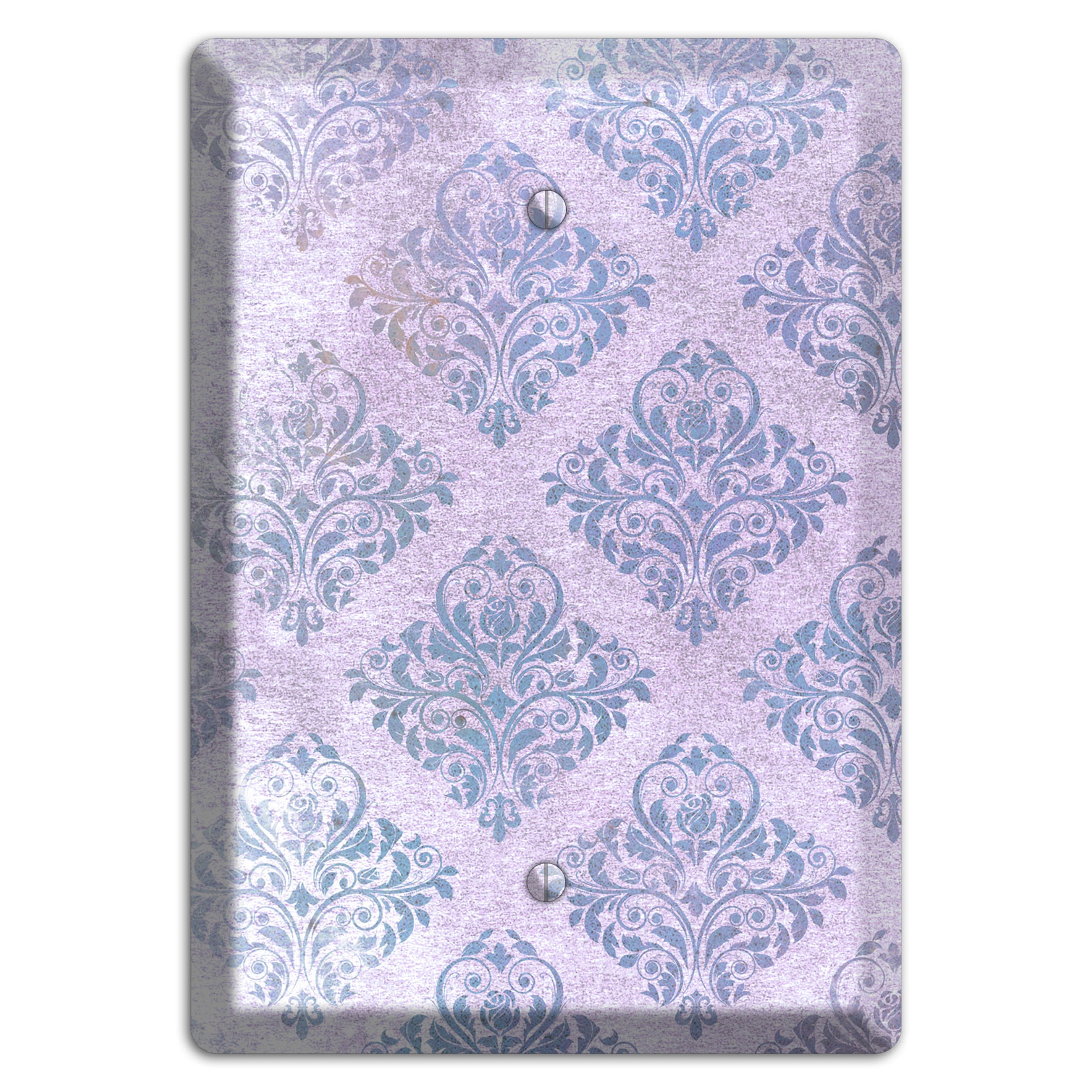 Logan Whimsical Damask Blank Wallplate