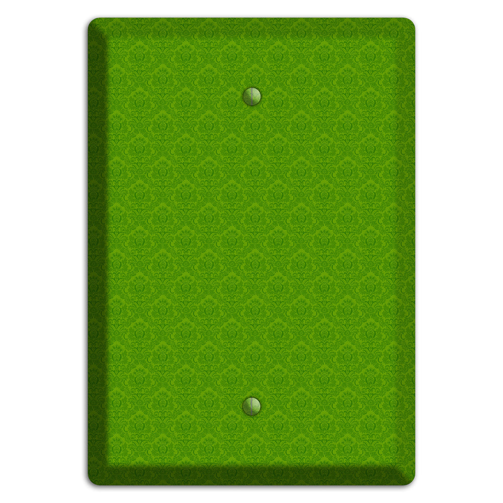Green Cartouche Blank Wallplate