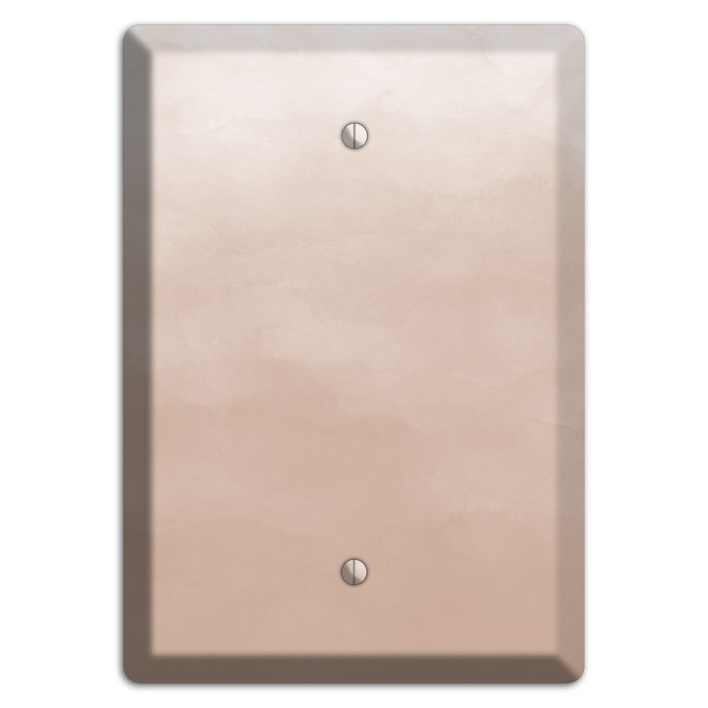 Beige Ombre Blank Wallplate
