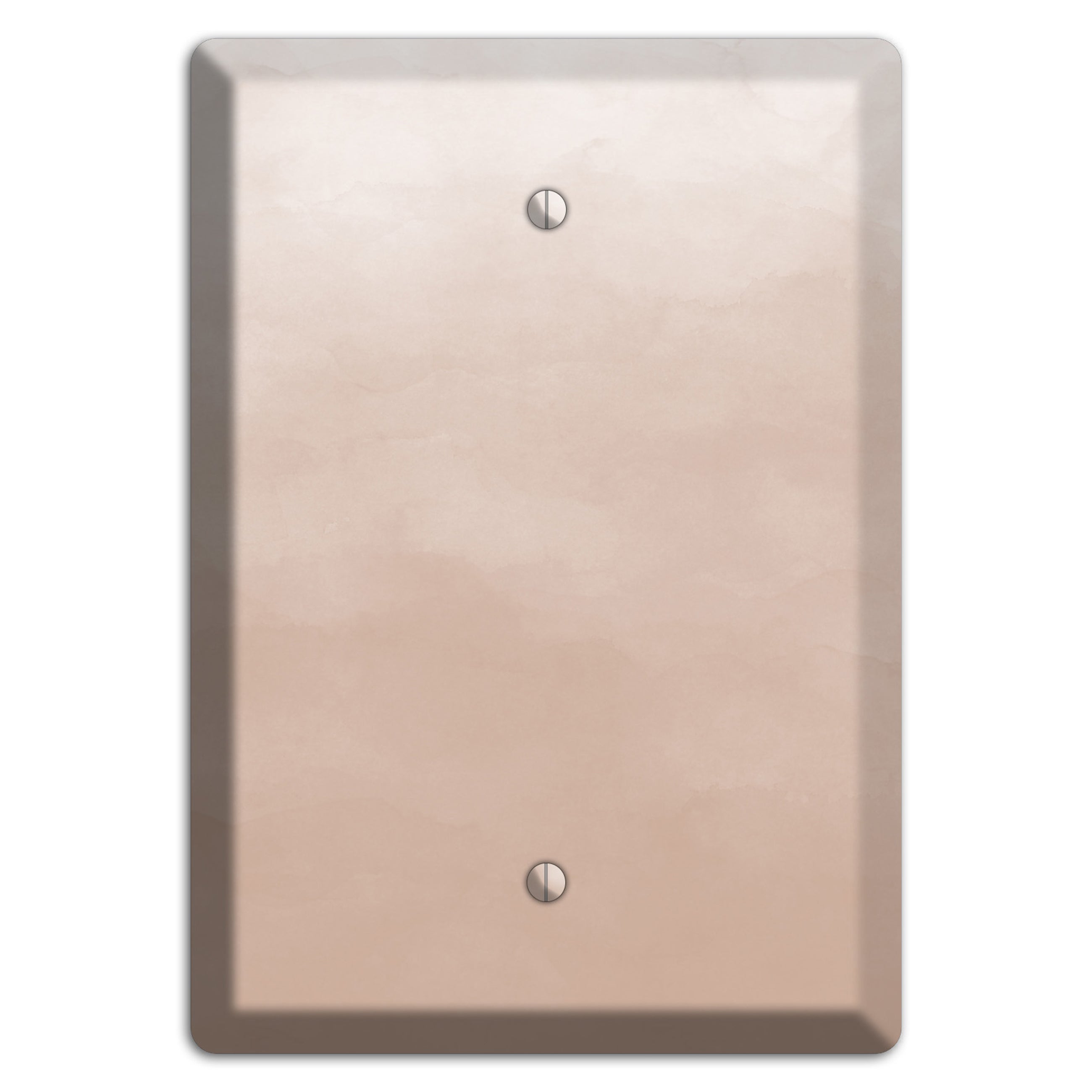 Beige Ombre Blank Wallplate
