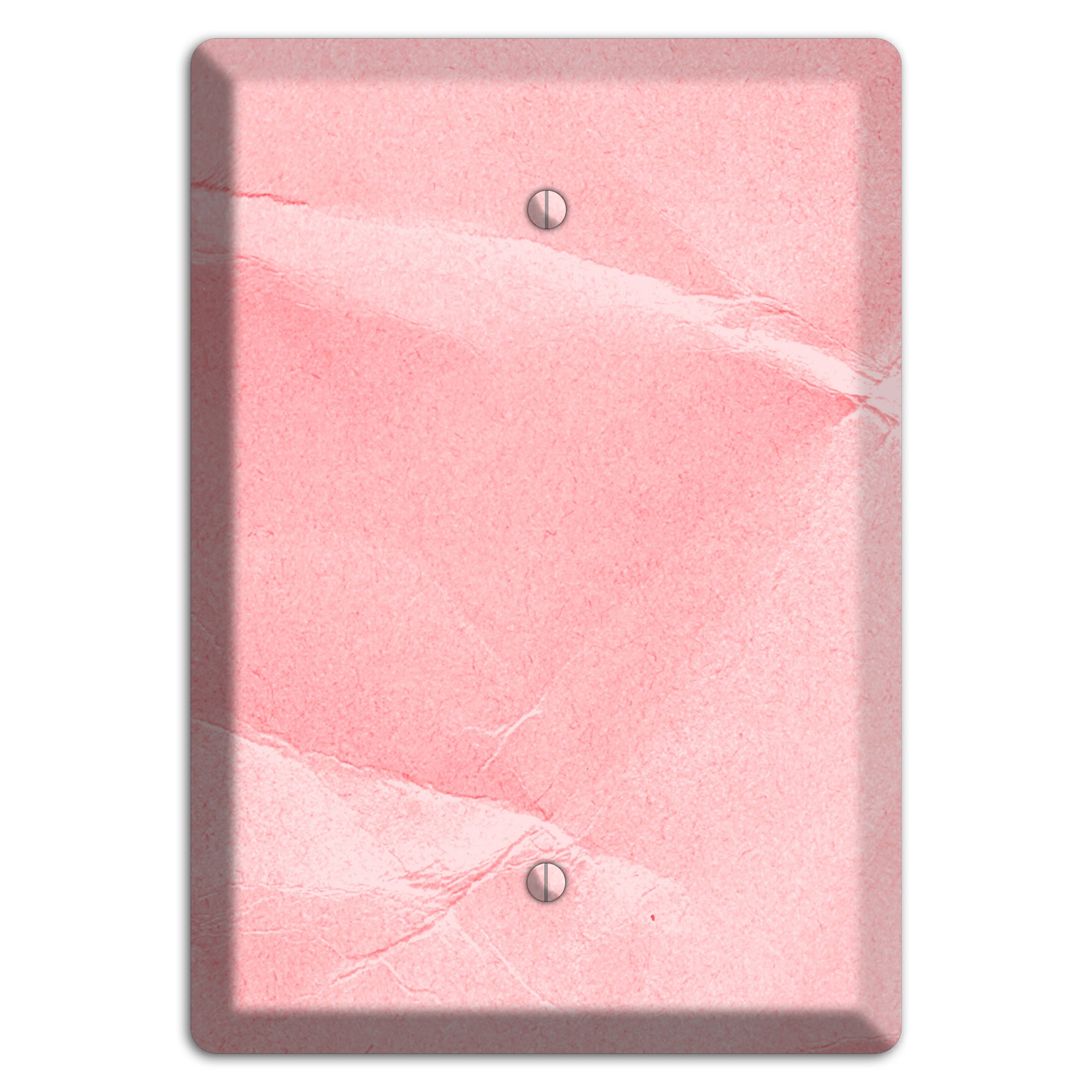 Pink Soft Coral Blank Wallplate