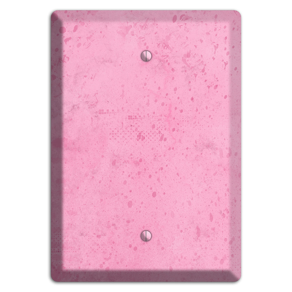 Illusion Pink Texture Blank Wallplate