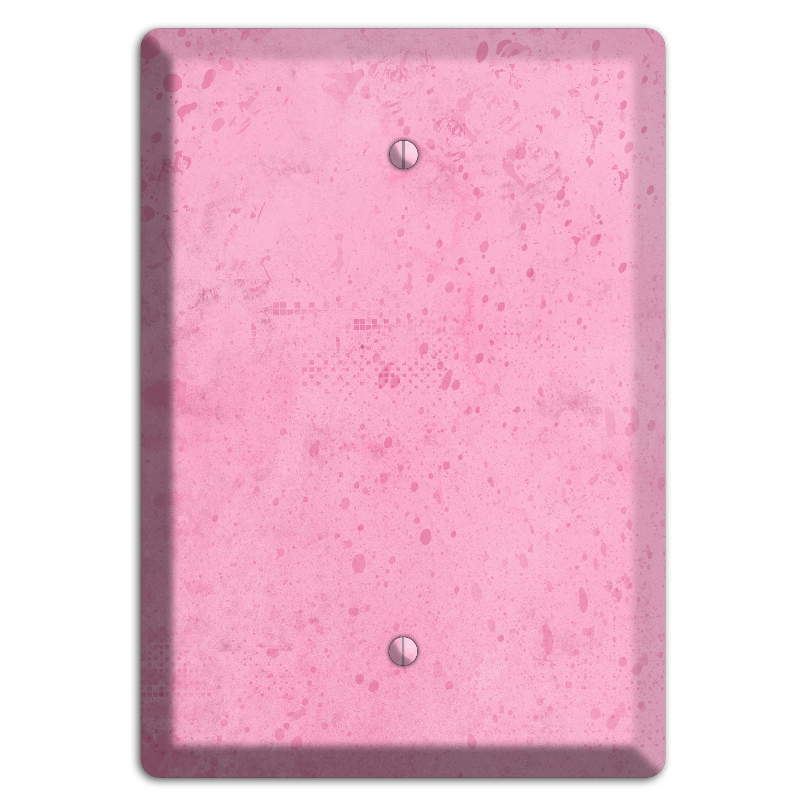 Illusion Pink Texture Blank Wallplate
