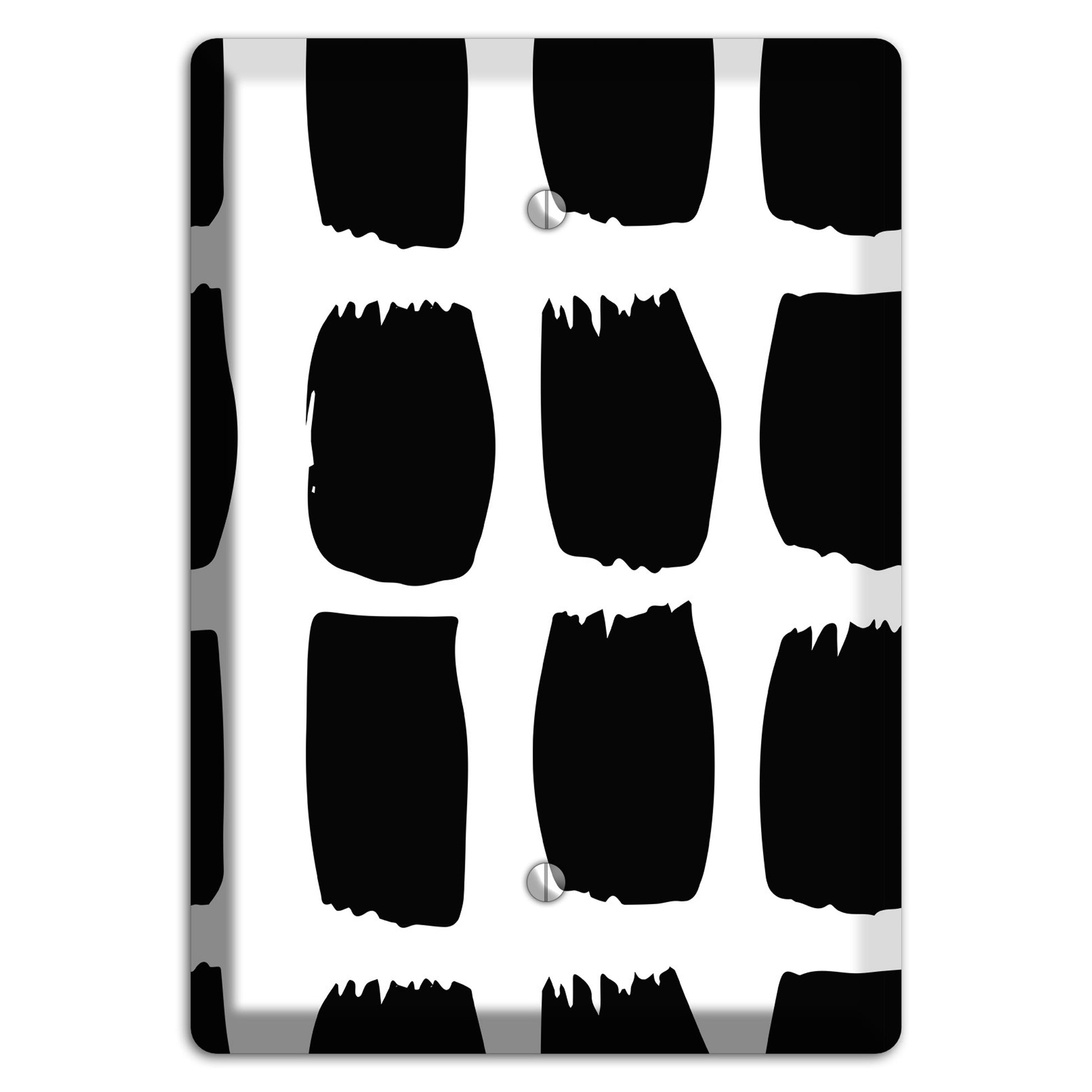 Ink Brushstrokes 7 Blank Wallplate