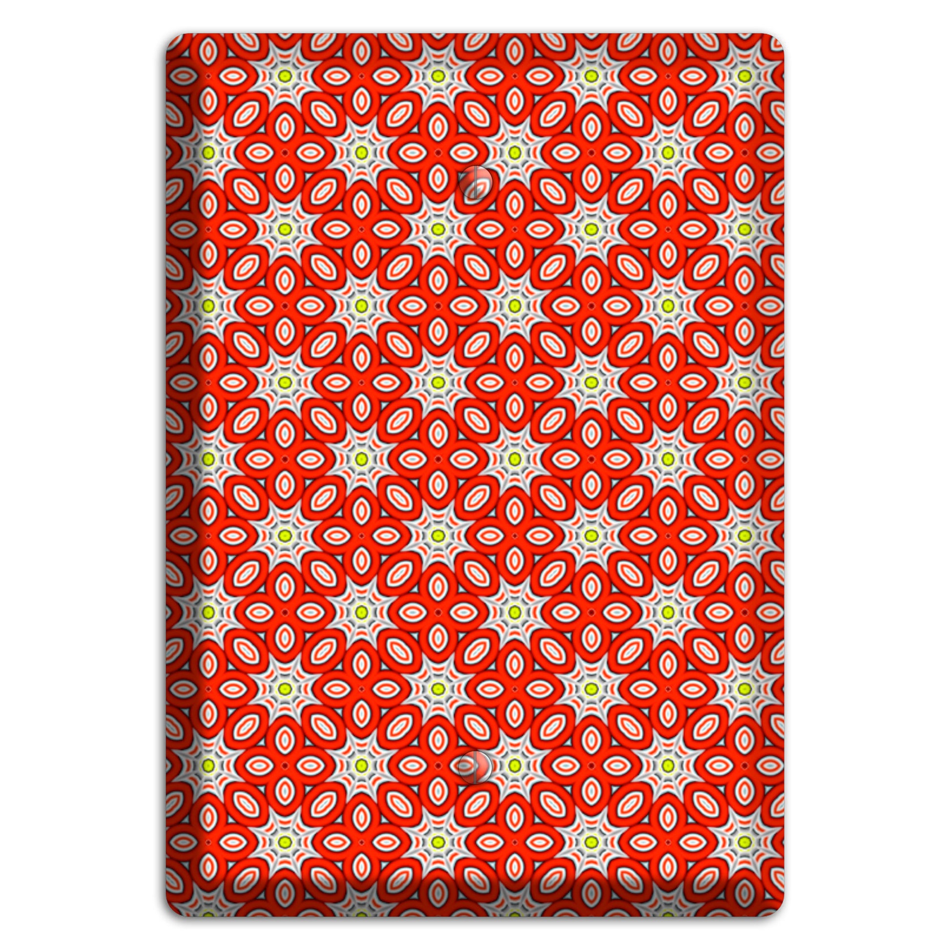 Red Foulard 2 Blank Wallplate