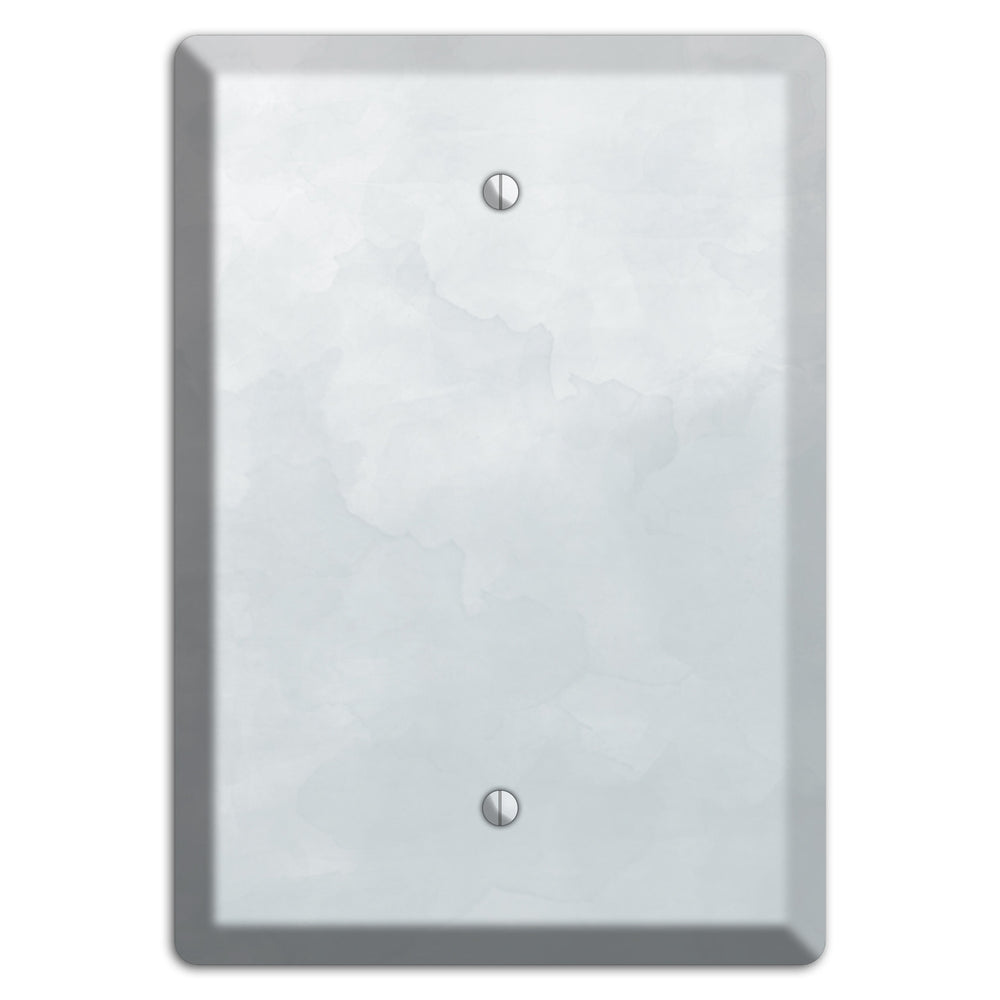 Gray Ombre Blank Wallplate
