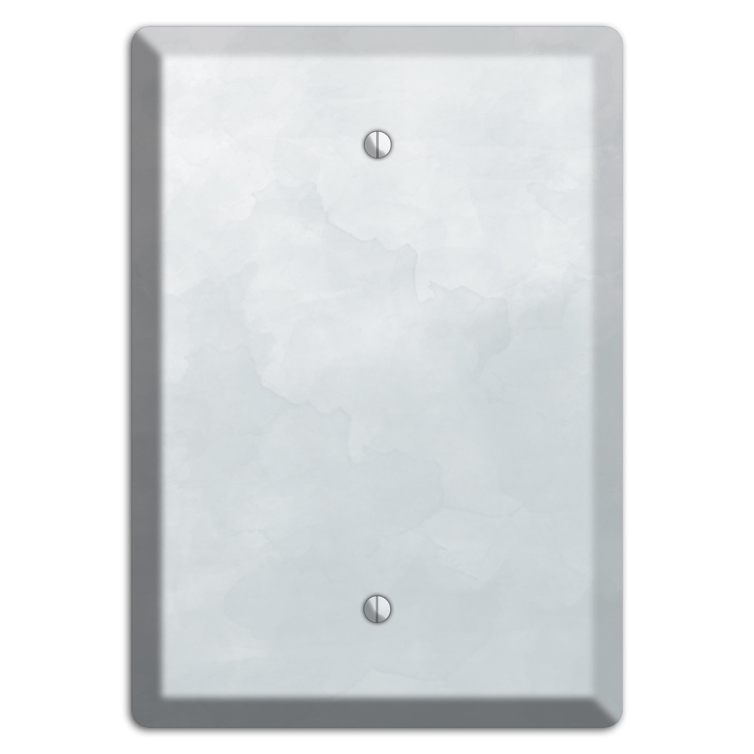 Gray Ombre Blank Wallplate