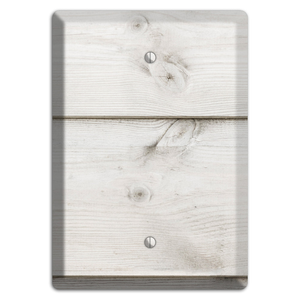 Timberwolf Antique Blank Wallplate