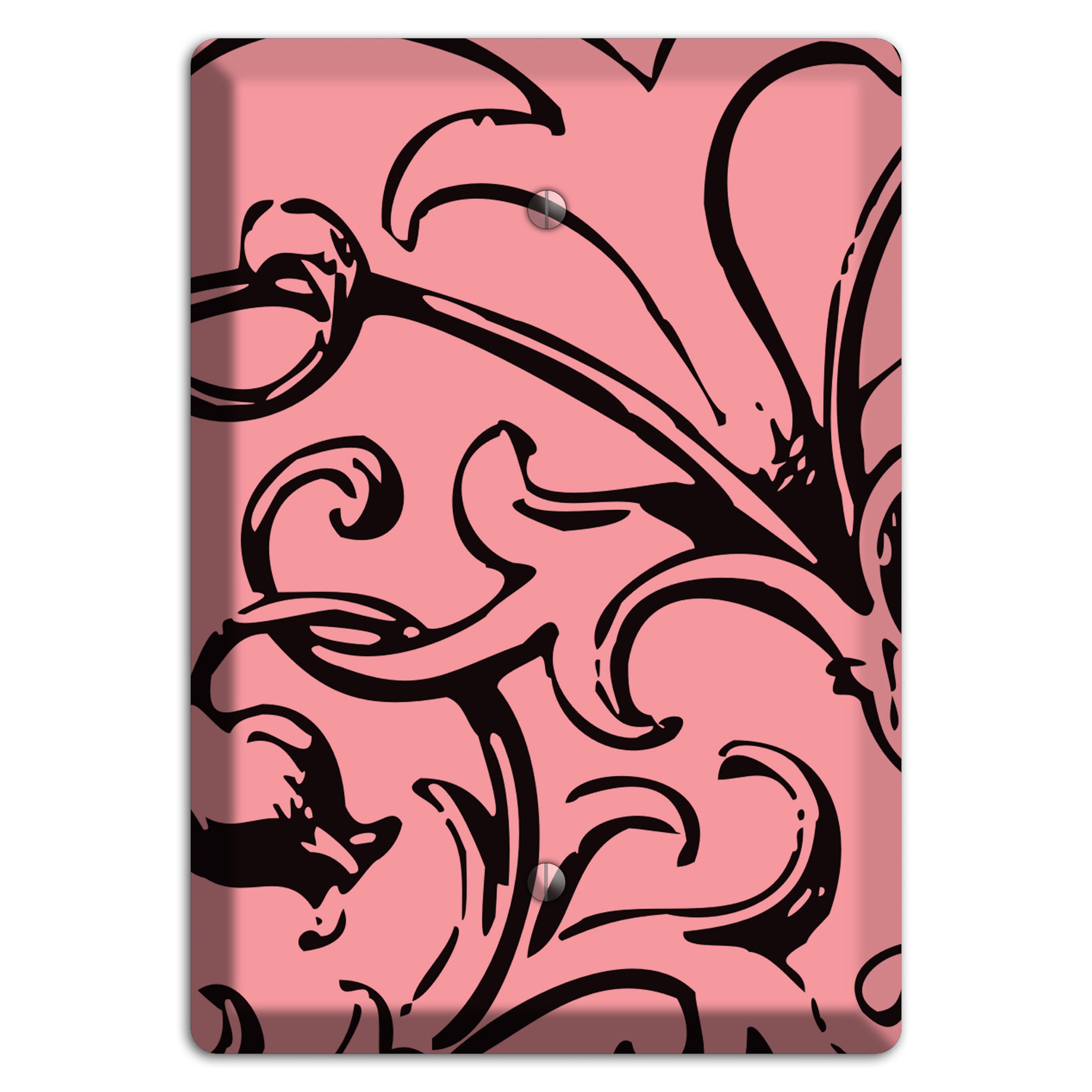 Victorian Salmon Blank Wallplate