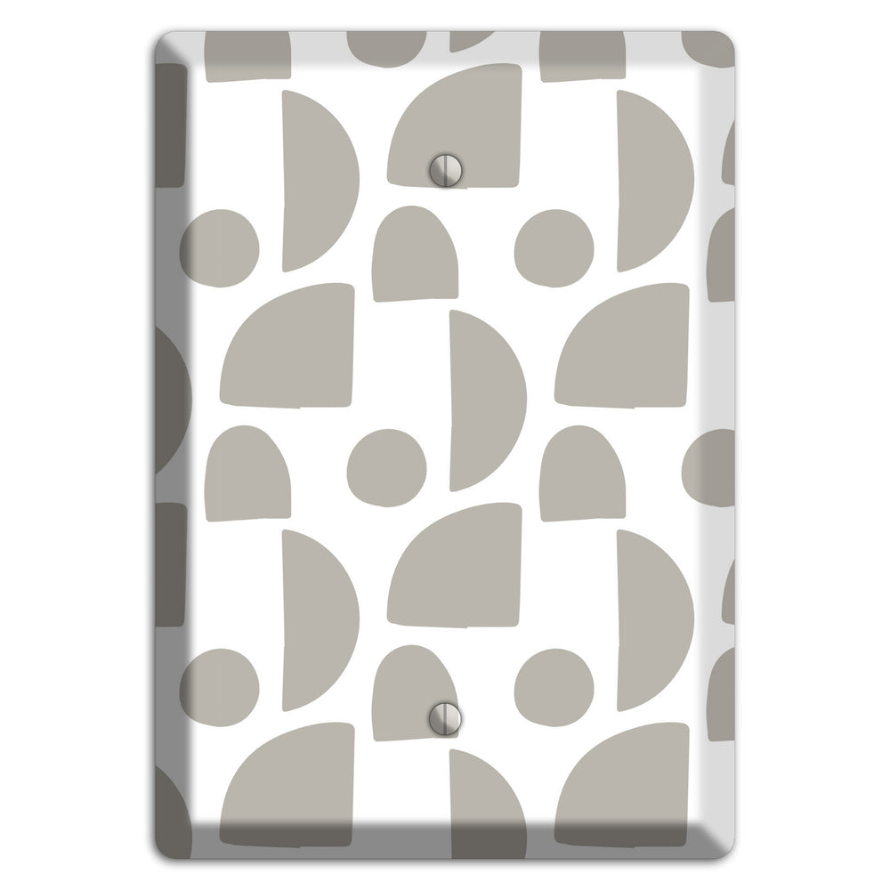 Simple Scandanavian Style L Blank Wallplate