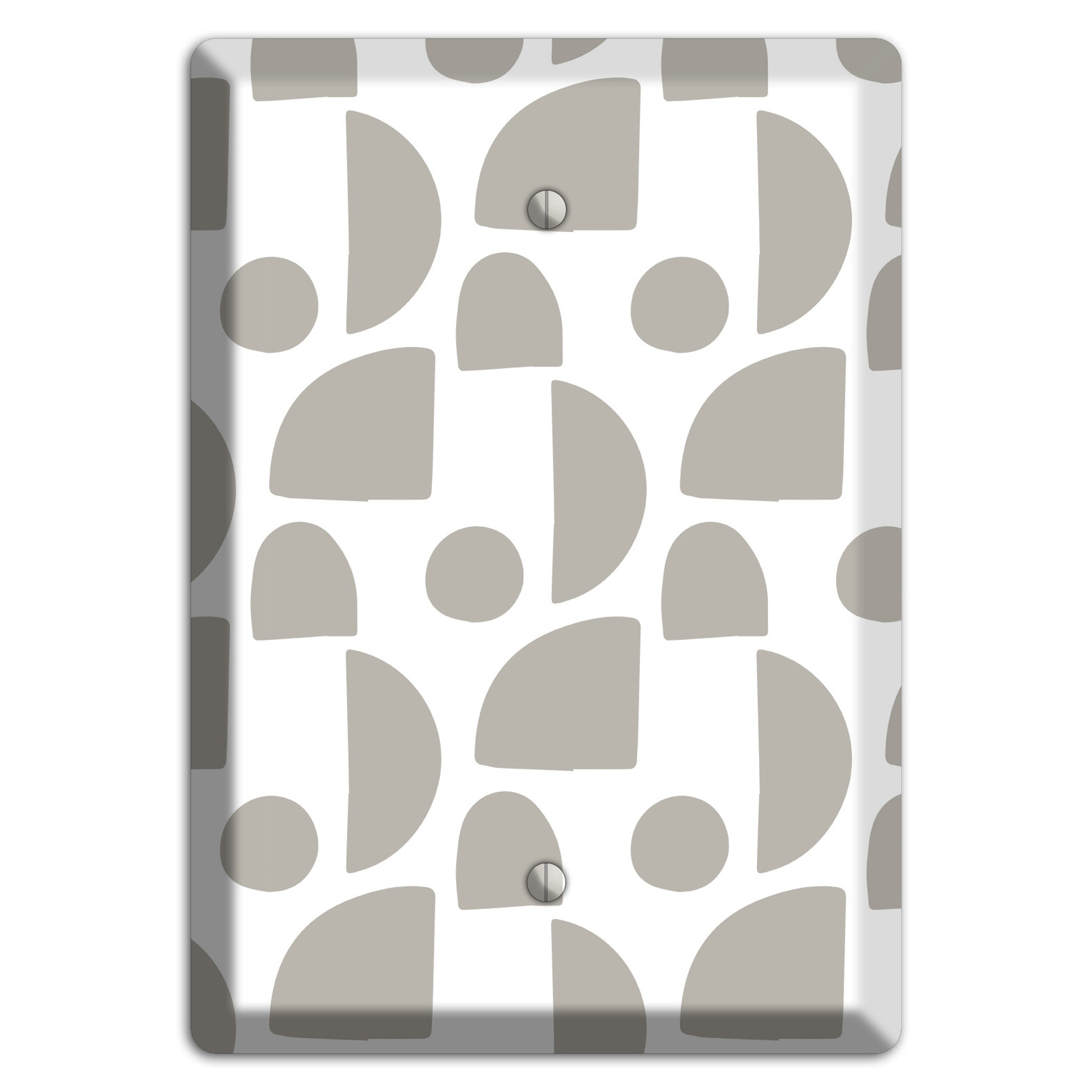 Simple Scandanavian Style L Blank Wallplate