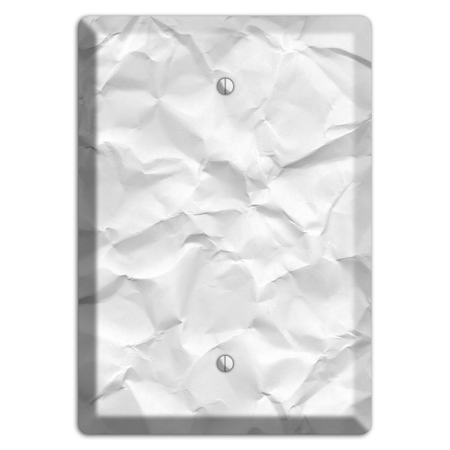 Alto Crinkled Paper Blank Wallplate