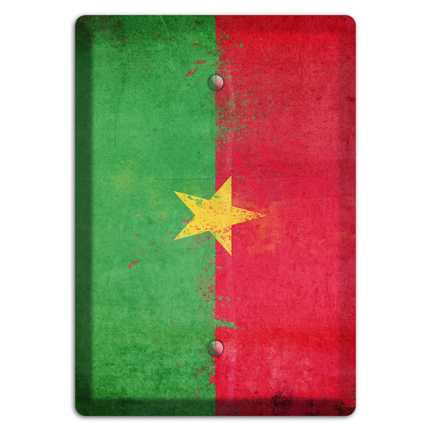 Burkina Faso Cover Plates Blank Wallplate
