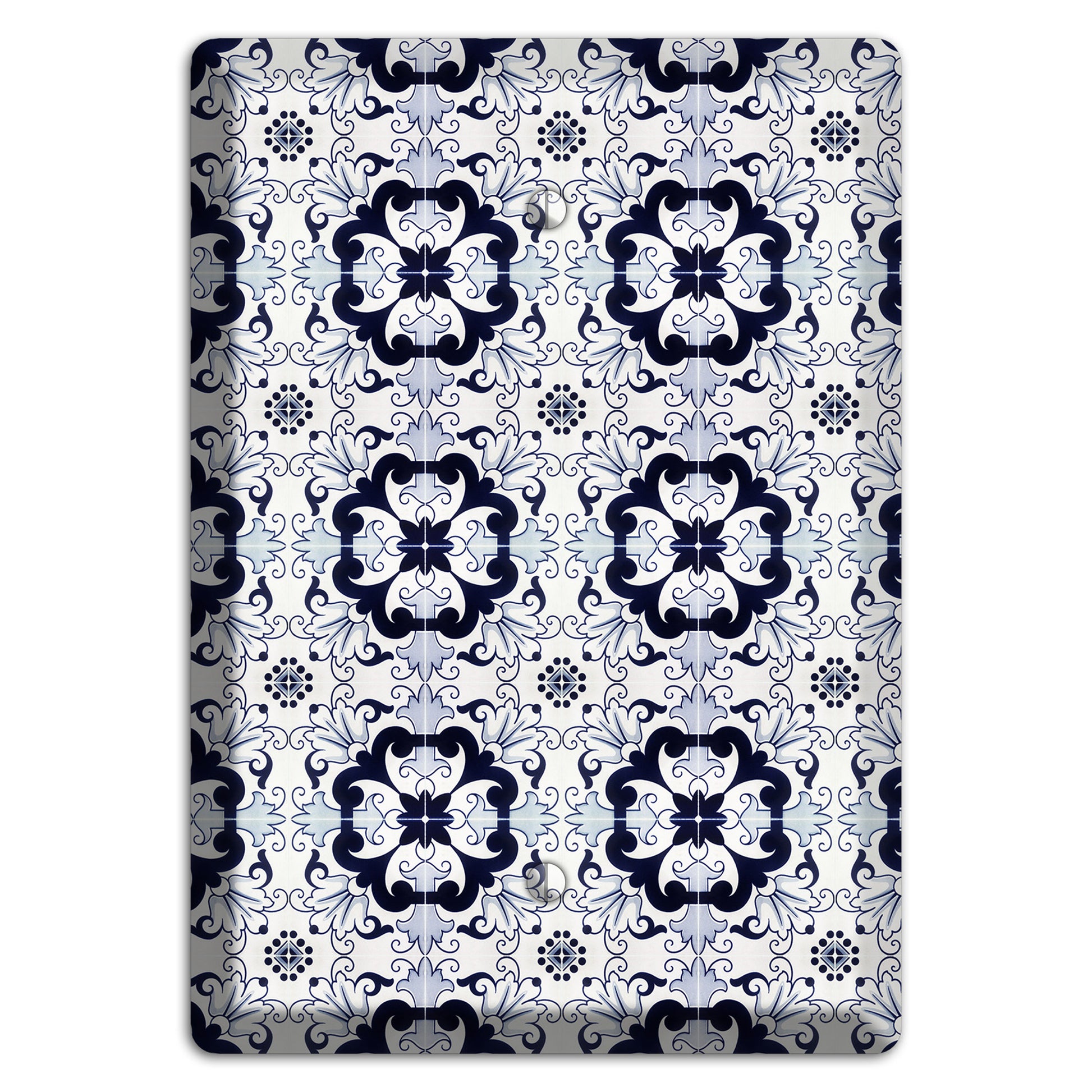 Tavira Tiles 7 Blank Wallplate