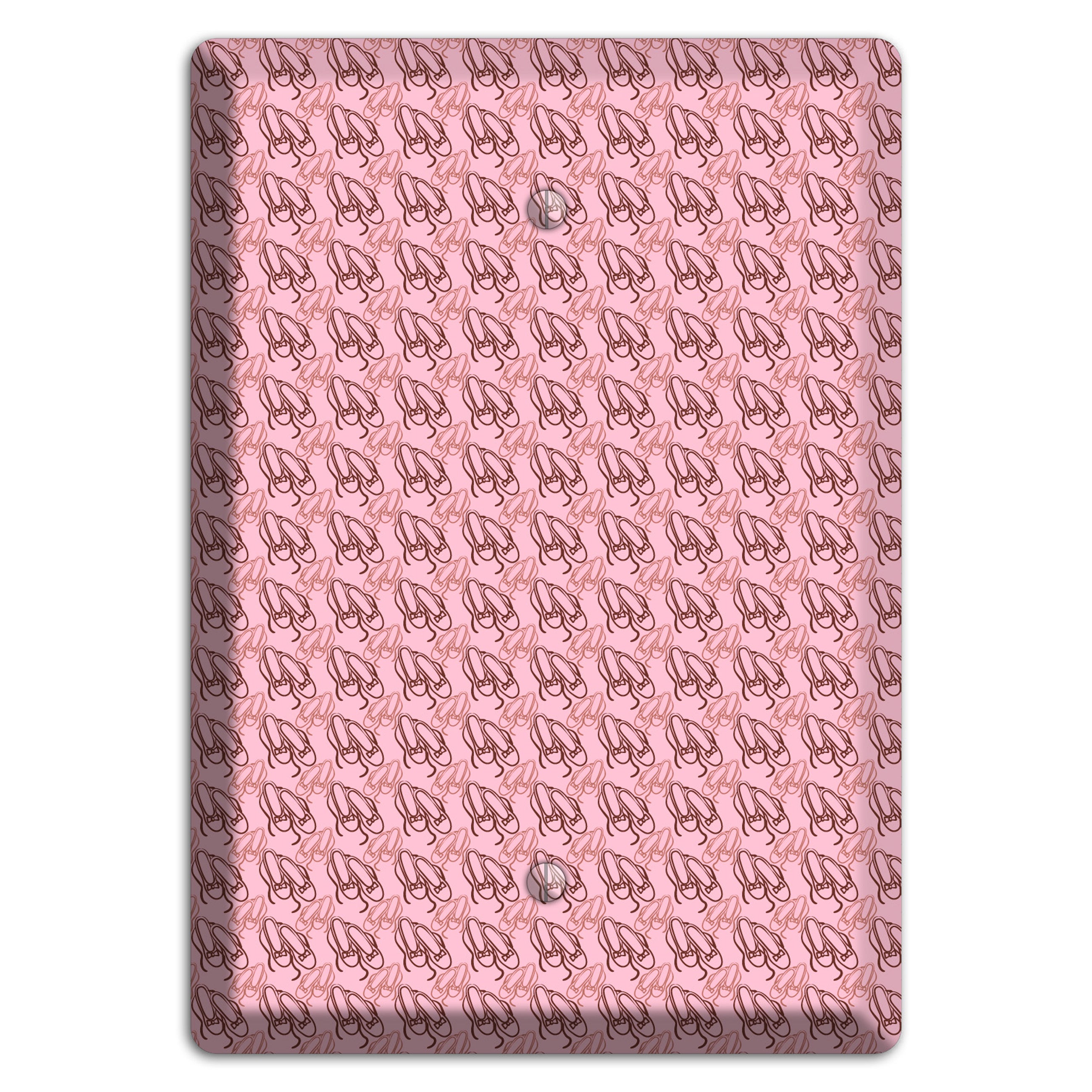 Pink Ballet Slippers Blank Wallplate
