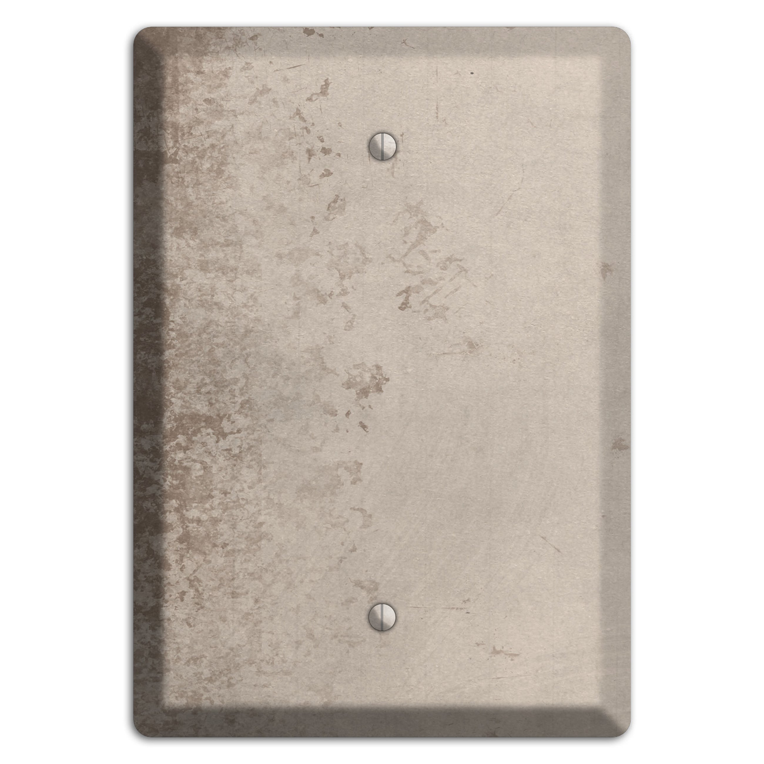 Sisal Vintage Grunge Blank Wallplate