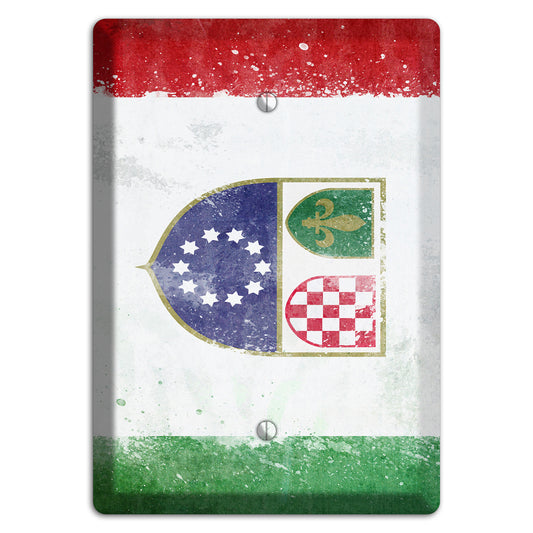 Bosnia and Herzegovina Federation of Cover Plates Blank Wallplate