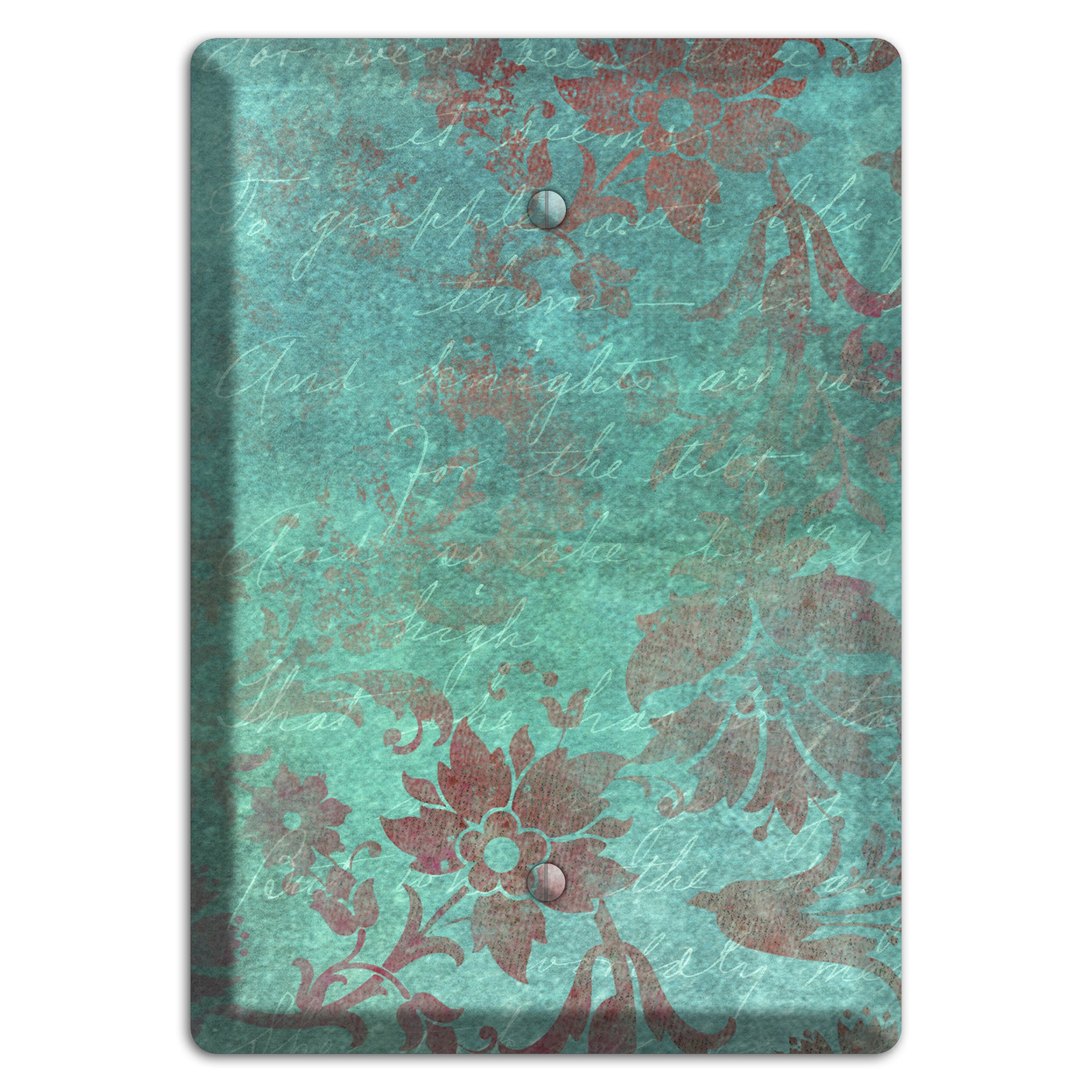 Sea Nymph Whimsical Damask Blank Wallplate