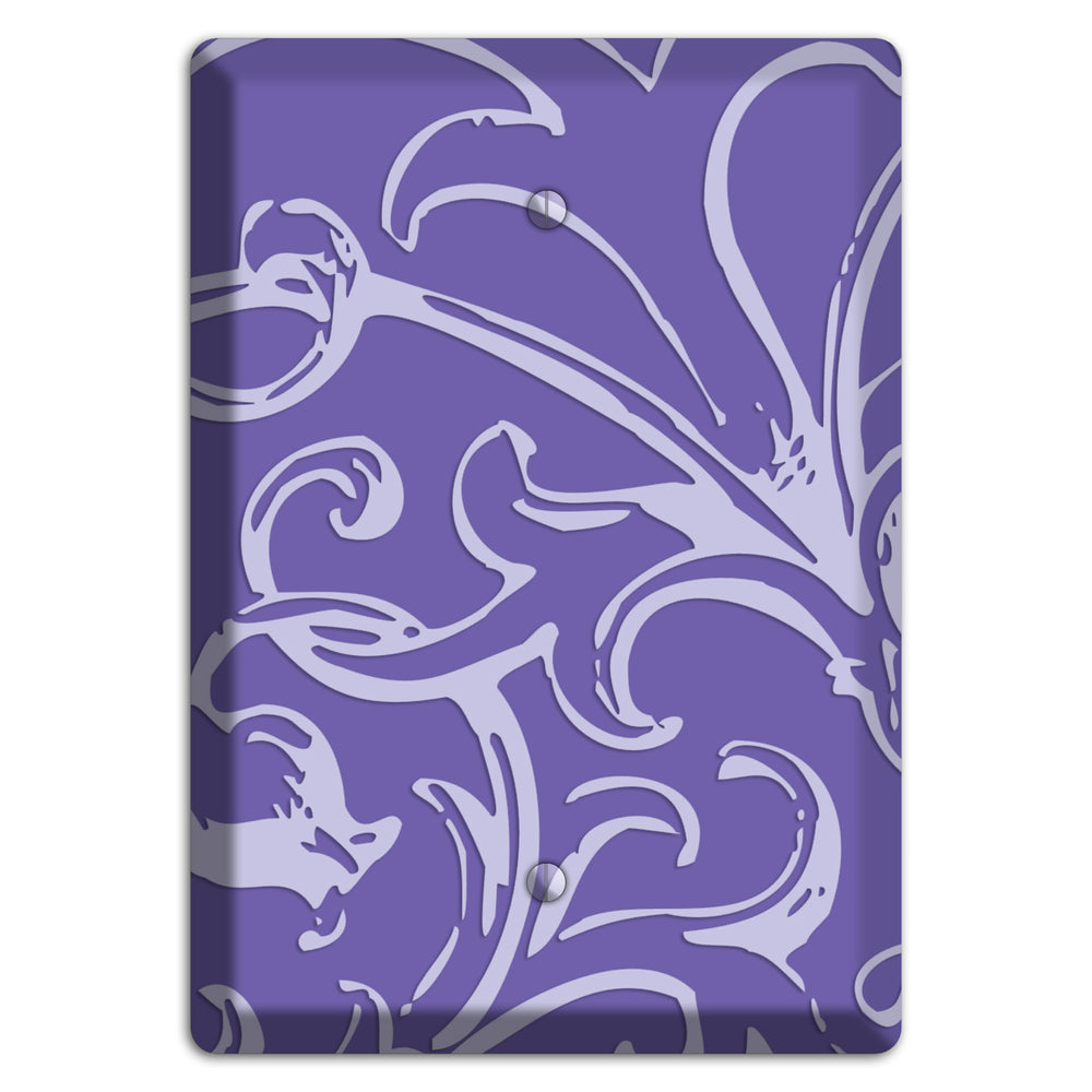 Victorian Light Purple Blank Wallplate