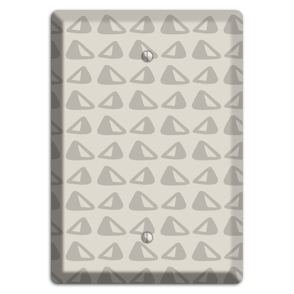 Simple Scandanavian Style NN Blank Wallplate