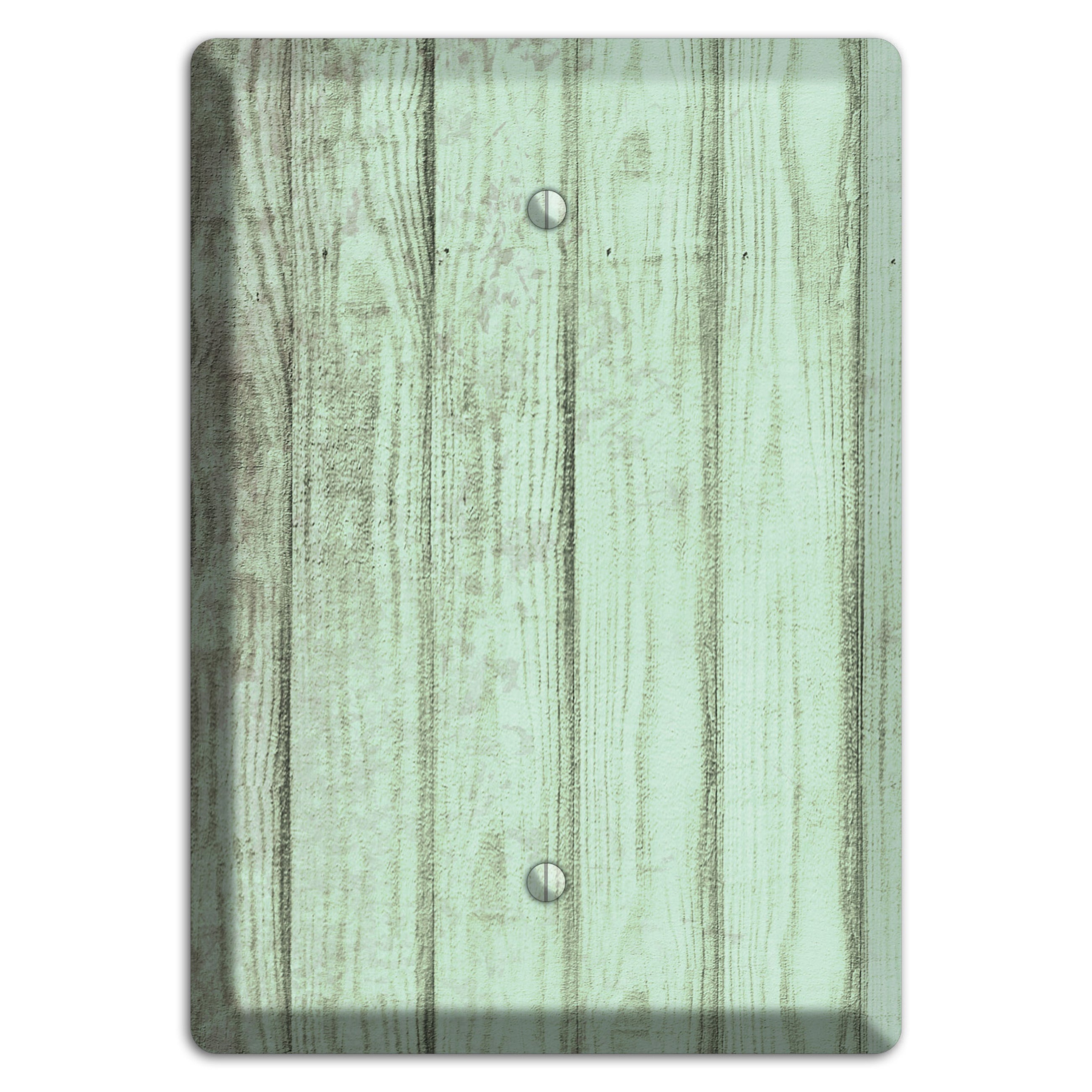 Norway Weathered Wood Blank Wallplate