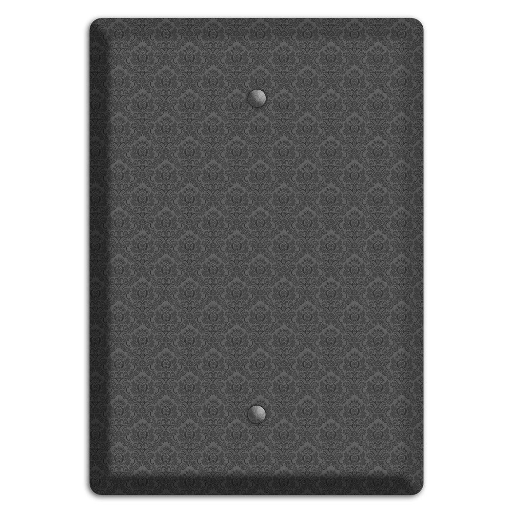 Dark Grey Cartouche Blank Wallplate