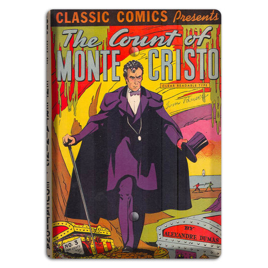 Monte Cristo Vintage Comics Blank Wallplate