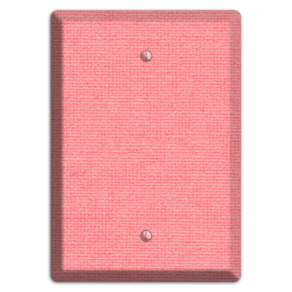 Sweet Pink Soft Coral Blank Wallplate