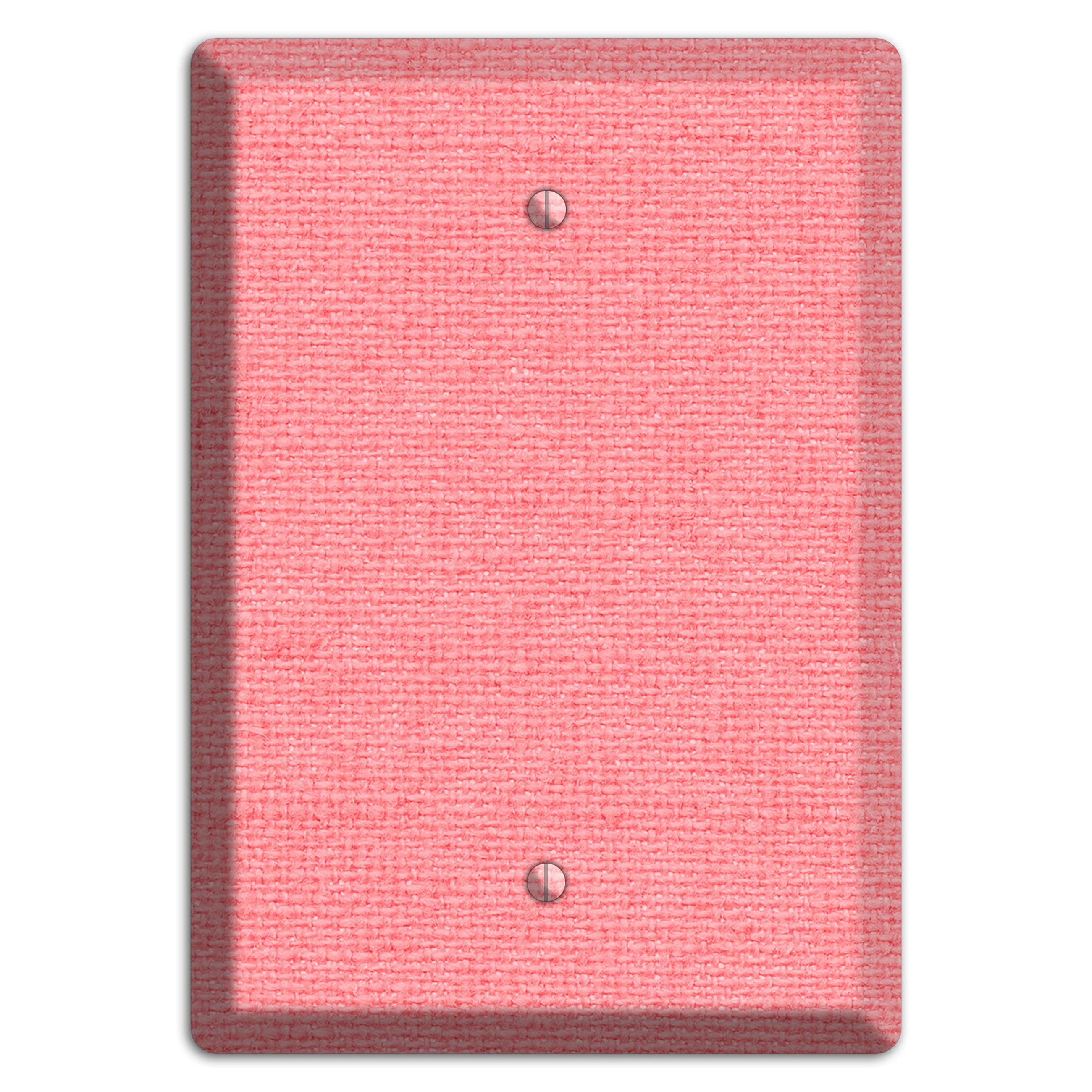Sweet Pink Soft Coral Blank Wallplate