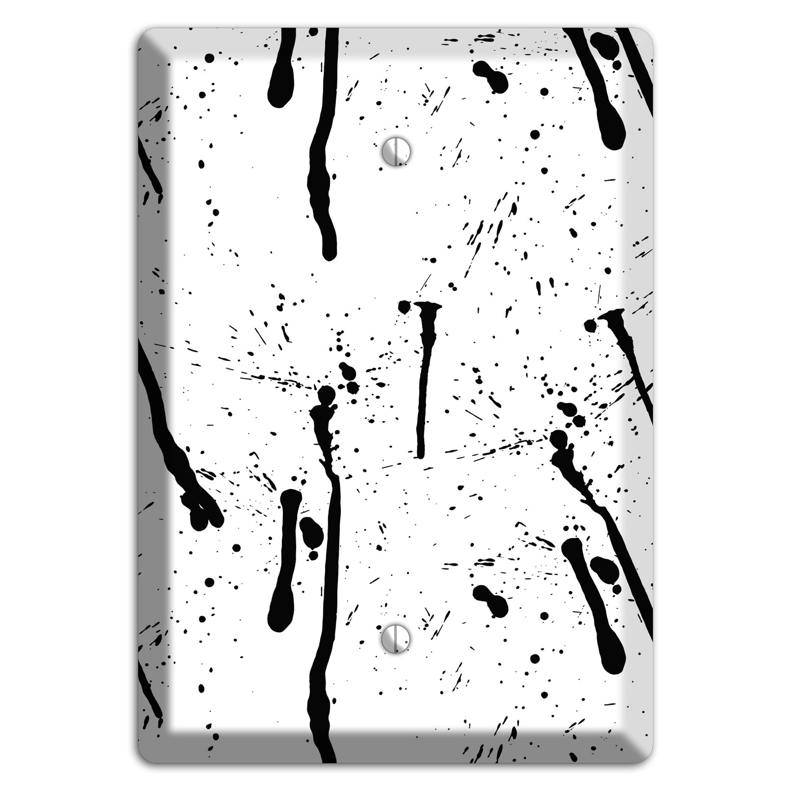 Ink Drips 4 Blank Wallplate