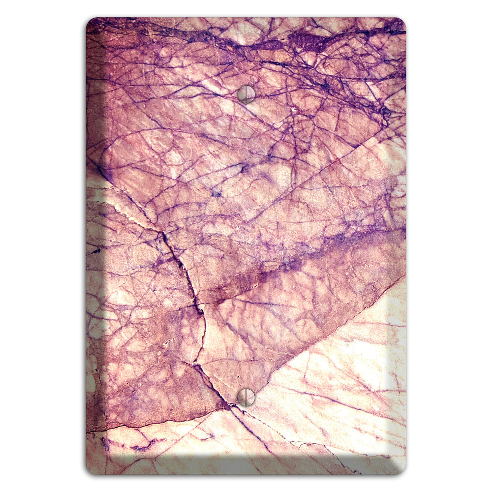 Cavern Pink Marble Blank Wallplate