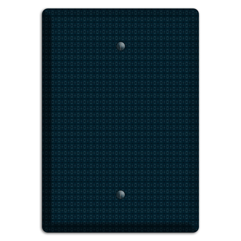 Navy Tiny Tapestry Blank Wallplate