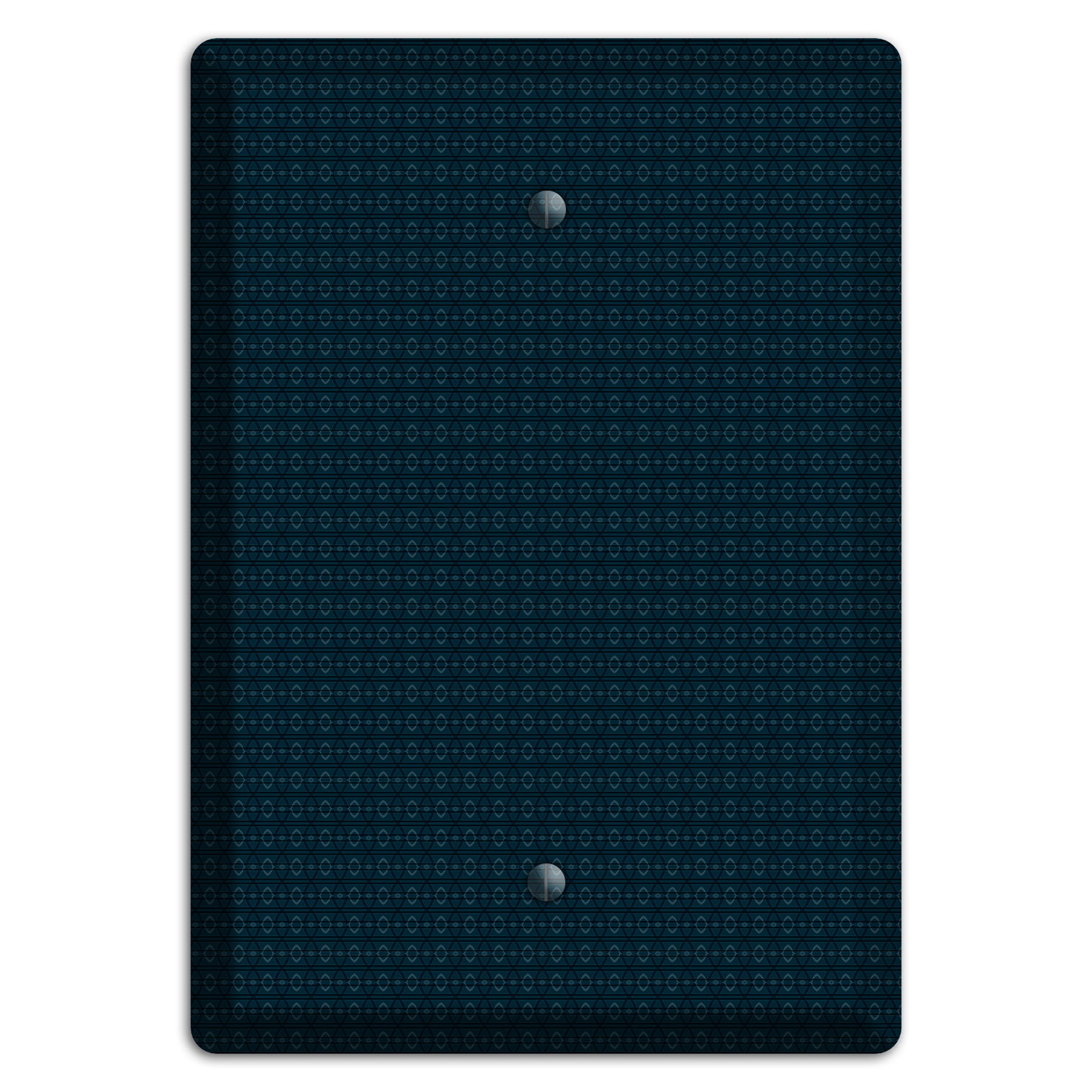 Navy Tiny Tapestry Blank Wallplate
