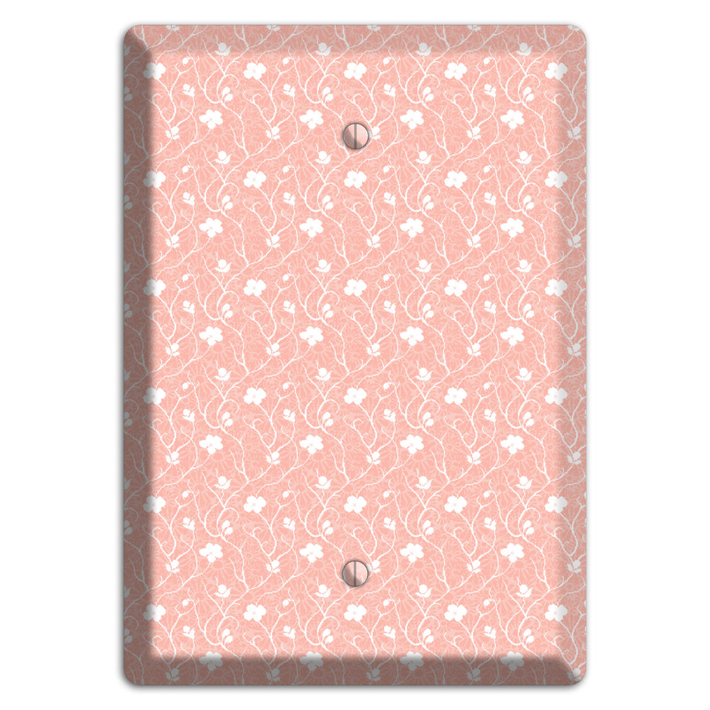 Salmon Sprig Blank Wallplate