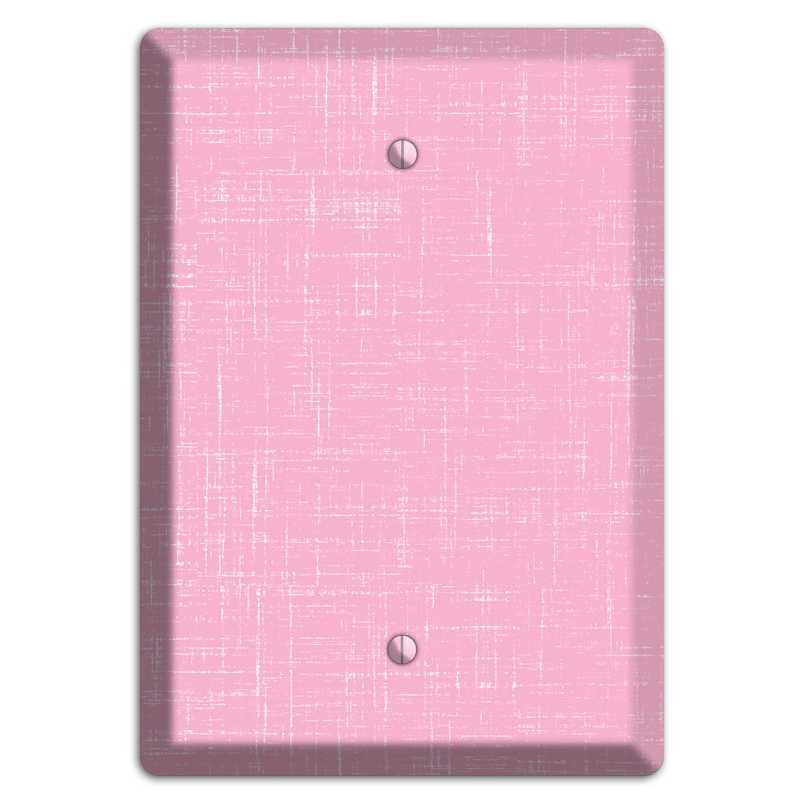 Chantilly Pink Texture Blank Wallplate