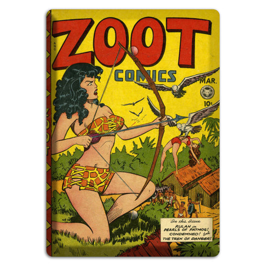Zoot Vintage Comics Blank Wallplate