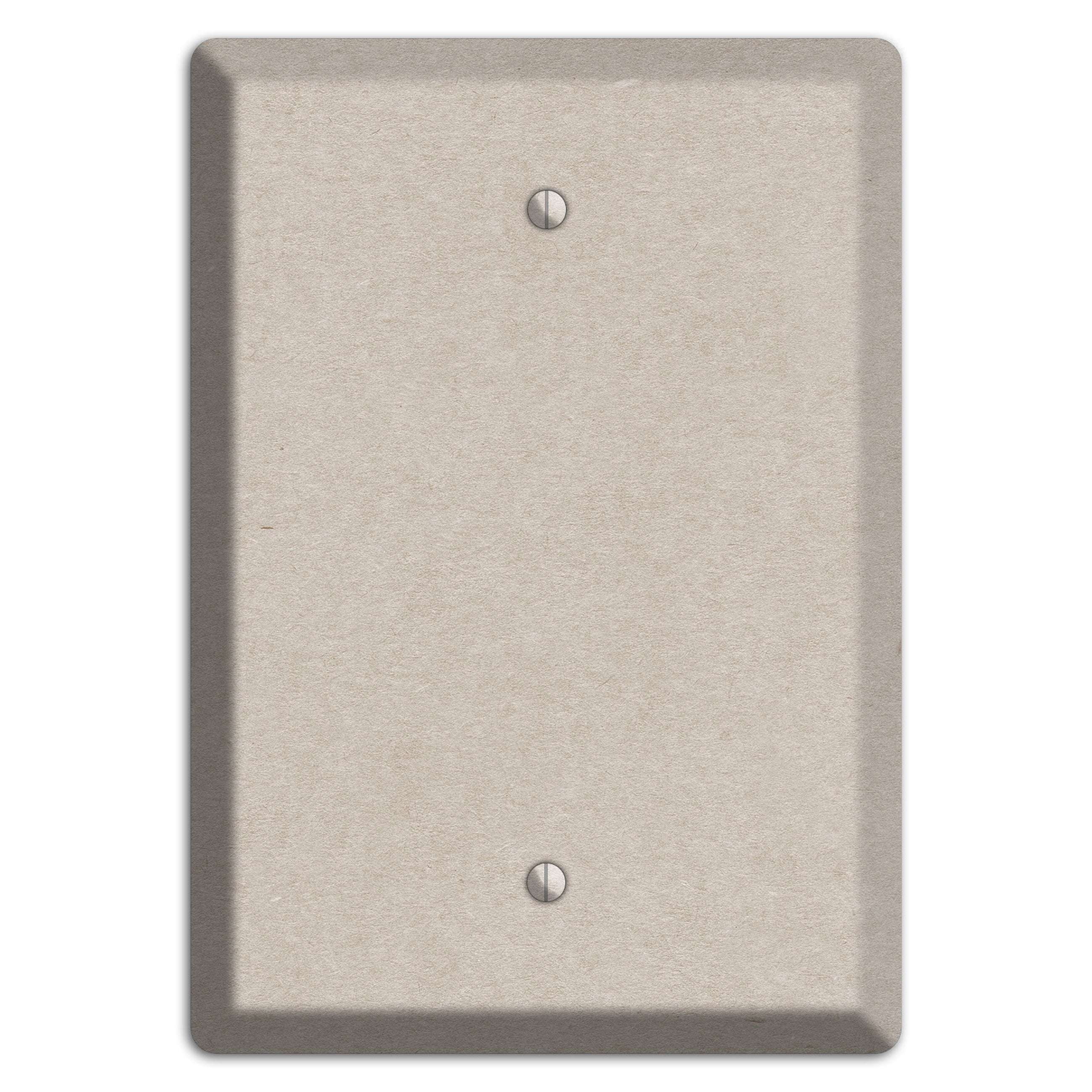 Bison Hide Kraft Blank Wallplate